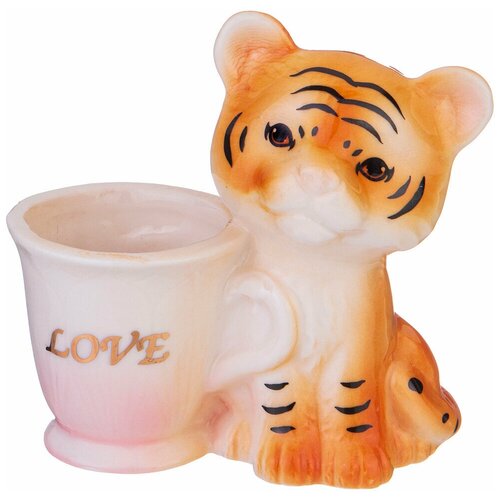 фото Подставка для зубочисток тигренок 7,5 см lefard (149-705)