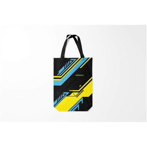 фото Сумка-шоппер / 31х42 см / геймерам / cyberpunk 2077 samurai самурай burnettie