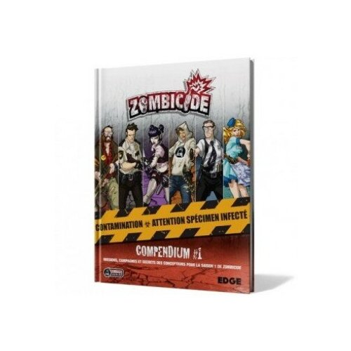 Zombicide Compendium - книга миссий для Zombicide (Французский) игровой набор zombicide survivor set guest artist lucio parrillo