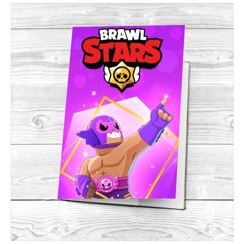 Обложка для паспорта GOODbrelok, мультиколор футболка бравл старс brawl stars 37 с эль примо 42 размер