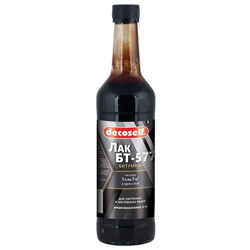 PUFAS Decoself БТ-577 черный, глянцевая, 0.5 кг, 0.5 л