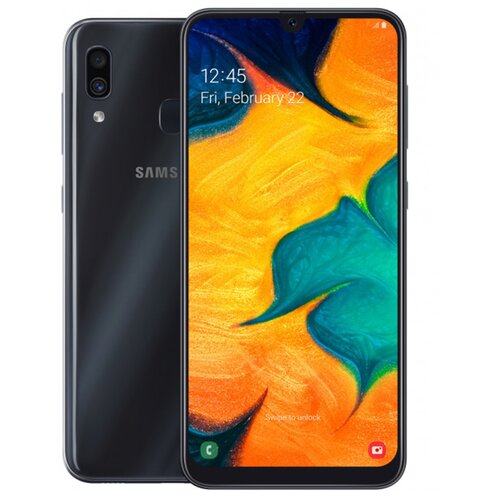 Смартфон Samsung Galaxy A30 332 ГБ RU 2 SIM черный 1398600₽