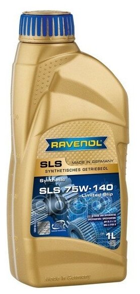 Трансмиссионное Масло Sls 75w-140 Gl-5 + Ls ( 1л) (Второй Номер 4014835734012) Ravenol арт. 122111000101999