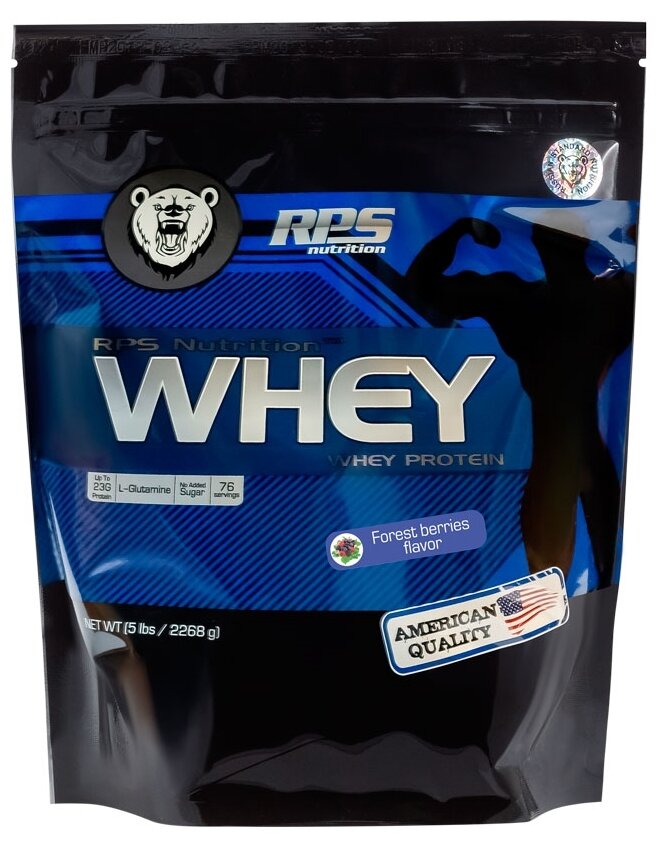 RPS Nutrition Whey Protein - 2268 грамм, лесные ягоды