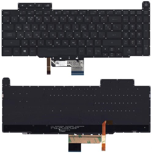 Клавиатура для ноутбука Asus ROG GM501 черная с подсветкой 2860₽