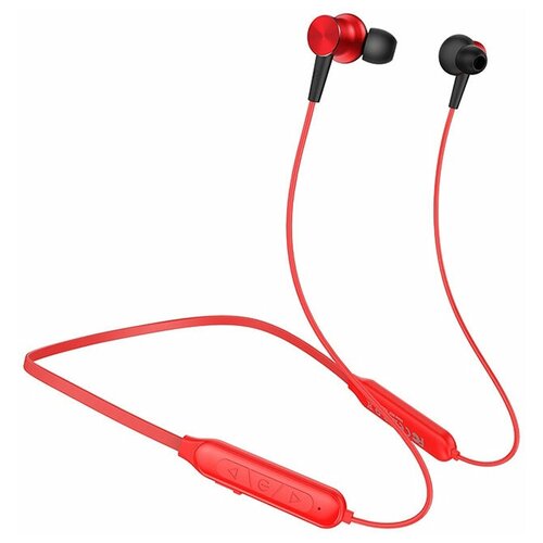 Наушники внутриканальные Borofone BE29 Joyous bluetooth microSD цвет красный 110700₽