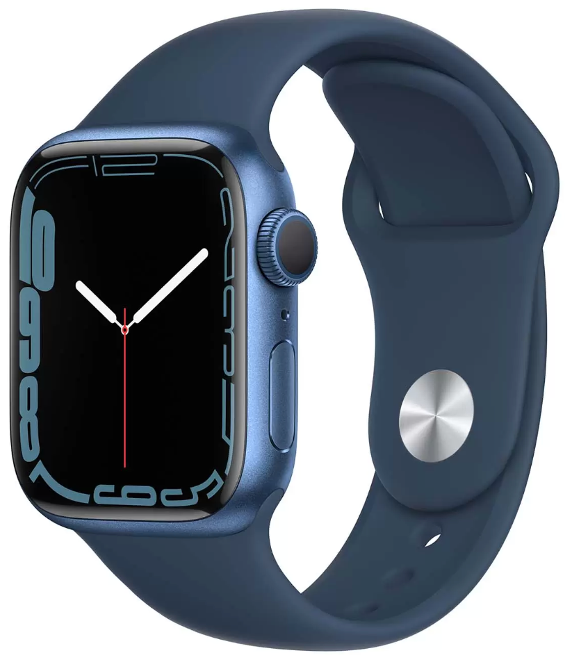 AV-Retail / Умные часы Smart Watch 7 серии 45мм синие / Два ремешка в комплекте