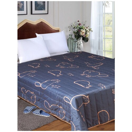 Покрывало Ивановский текстиль Романтика 200х220 см, котики