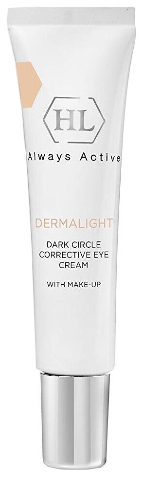 Holy Land корректирующий крем с тоном Dermalight Dark Circle Corrective Eye Cream With Make-Up, 15 мл