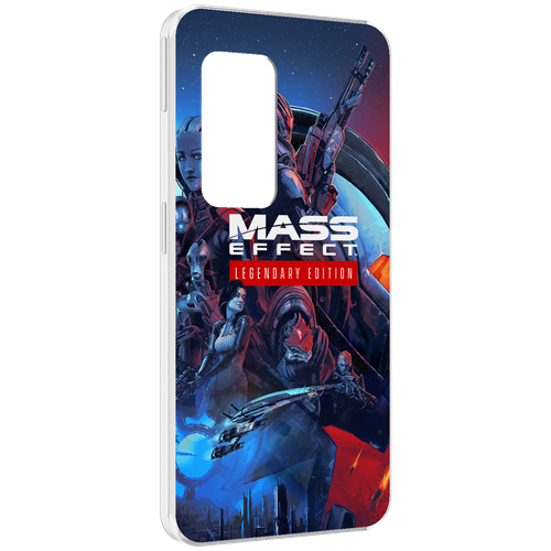 Чехол MyPads Mass Effect Legendary Edition для UleFone Power Armor X11 Pro задняя-панель-накладка-бампер чехол mypads mass effect legendary edition для realme x50 pro задняя панель накладка бампер