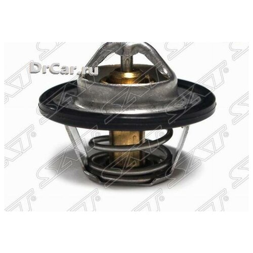 SAT Термостат с прокладкой RENAULT LOGAN 04-SANDERO 07-LADA LARGUS 12-NISSAN ALMERA G15RA 764₽