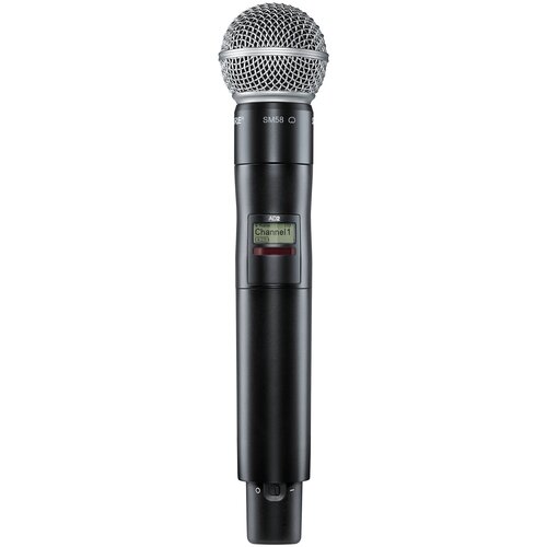 Передатчик для радиосистемы ручной Shure AD2SM58 G56 470-636 MHz 9309800₽