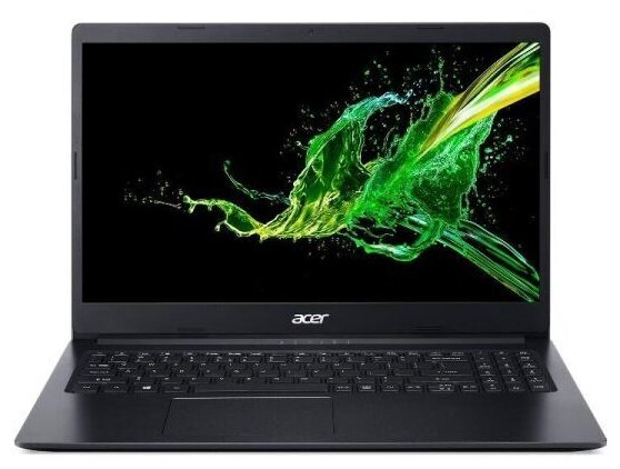 Ноутбук Acer Aspire 3 A315-34-C6GU Cel N4020/4Gb/SSD256Gb/600/15.6"/IPS/FHD/DOS/black/4810mAh