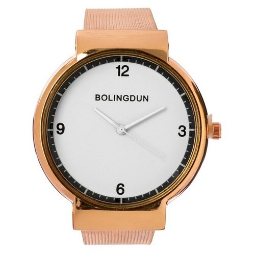 фото Часы наручные женские "bolingdun", циферблат d=4 см, цвет золото нет бренда