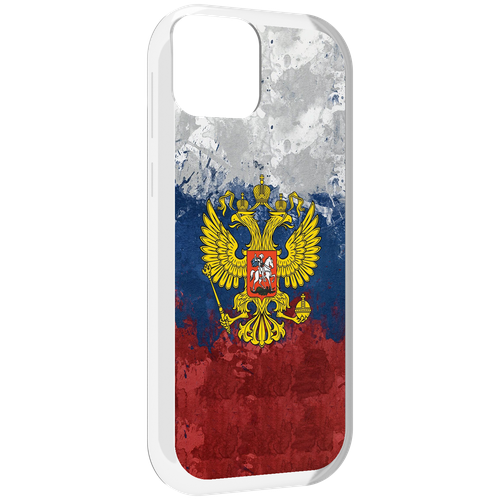 Чехол MyPads герб-России для UleFone Note 6 / Note 6T / Note 6P задняя-панель-накладка-бампер