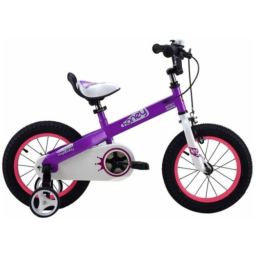 фото Велосипед royalbaby honey steel 16" (2020)(пурпурный) royal baby