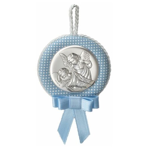 Медальон с ангелами, голубой, Италия, Valenti&Co, 10491/1C