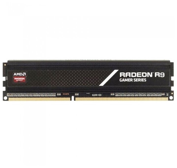 Оперативная память AMD 4 Gb SO-DIMM DDR4 3200 MHz R9 Gamers Series Black Gaming (R944G3206S1S-UO)