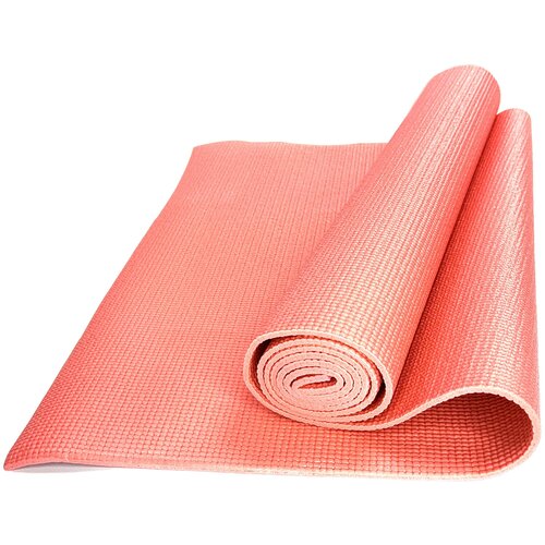 Коврик для йоги и фитнеса ZTOA YM-01 PVC 0,5 см, 173х61 см, розовый