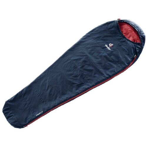 Спальник Deuter Dreamlite Левый Navy/Cranberry