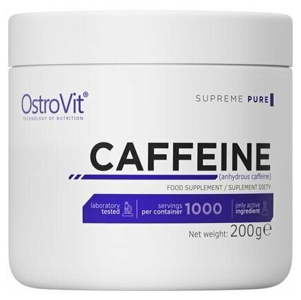 Кофеин OstroVit Caffeine 200 г.