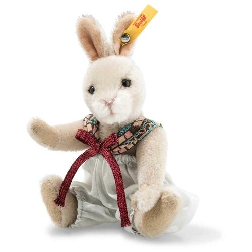 фото Мягкая игрушка steiff vintage memories rick rabbit in gift box (штайф винтажные воспоминания кролик рик в коробке 16 см) steiff / штайф