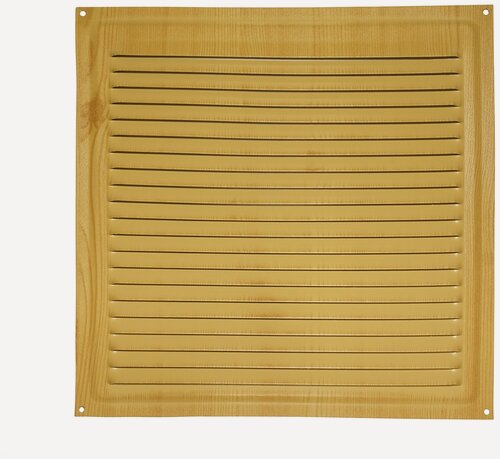 Изображение товара Решетка вентиляционная металлическая 200х200 Декор под дерево( Сосна )