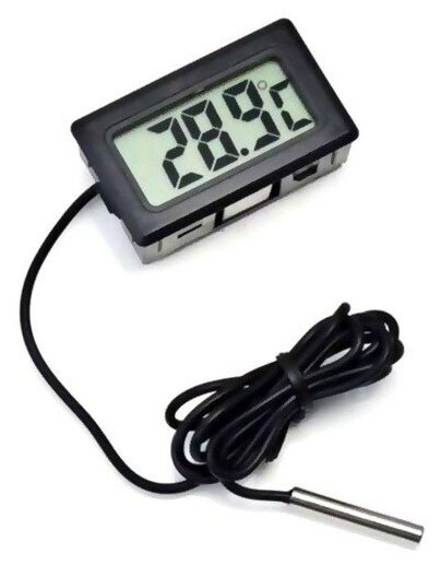 Термометр цифровой с внешним датчиком Kromatech арт.4537 - фотография № 3