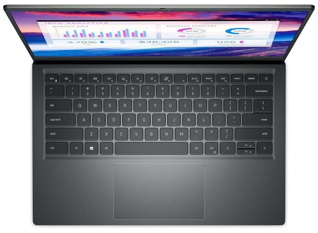 Ноутбук Dell Vostro 5410 Core i5 11300H8Gb512Gb SSDNV MX450 2Gb14 FullHDLinux Green