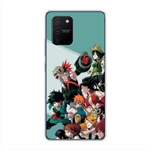 фото Силиконовый чехол "boku no hero academia" на samsung galaxy a91 / самсунг галакси а91 case place