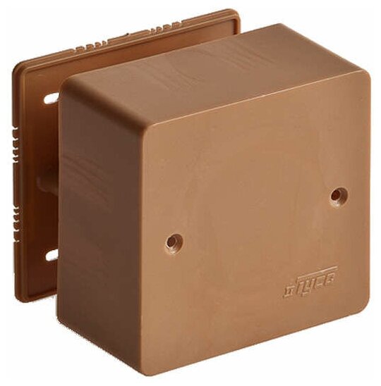 Коробка универсальная для кабель-каналов 85х85х45 корич. IP40 Ruvinil 65015К (8шт. в упак.)