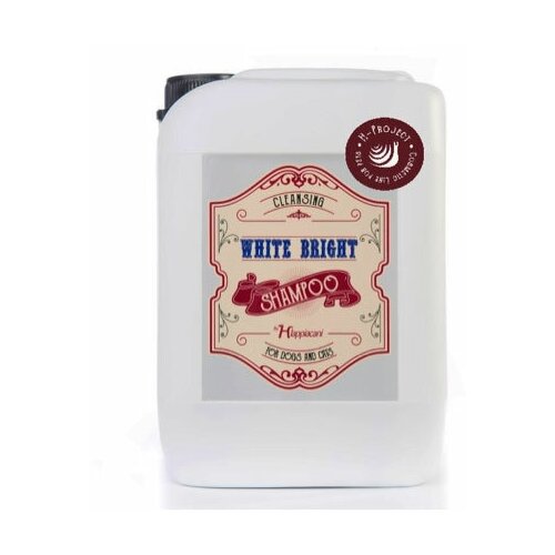 H-PROJECT Шампунь для белой и светлой шерсти (концентрат 1:15) H-Project White Bright, 5л