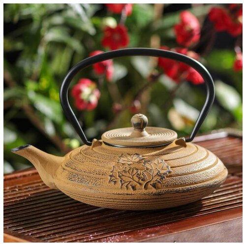 фото Чайник с ситом «клен», 750 мл qwen