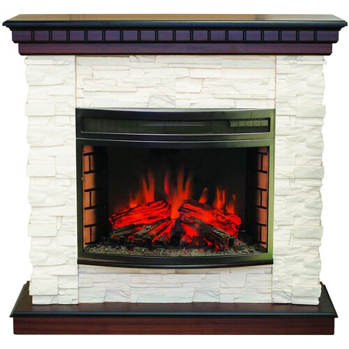 Электрокамин RealFlame Elford 25 AO с FireField 25 SIR каминокомплект realflame stone new corner 25 ao с firefield 25 sir