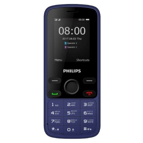 фото Мобильный телефон philips e111 синий