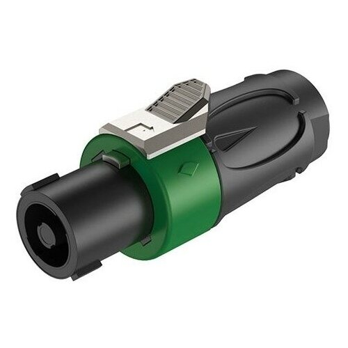 Разъем SpeakON 4-Pin Roxtone RS4FP-Green разъем speakon ltr gu 60 синий