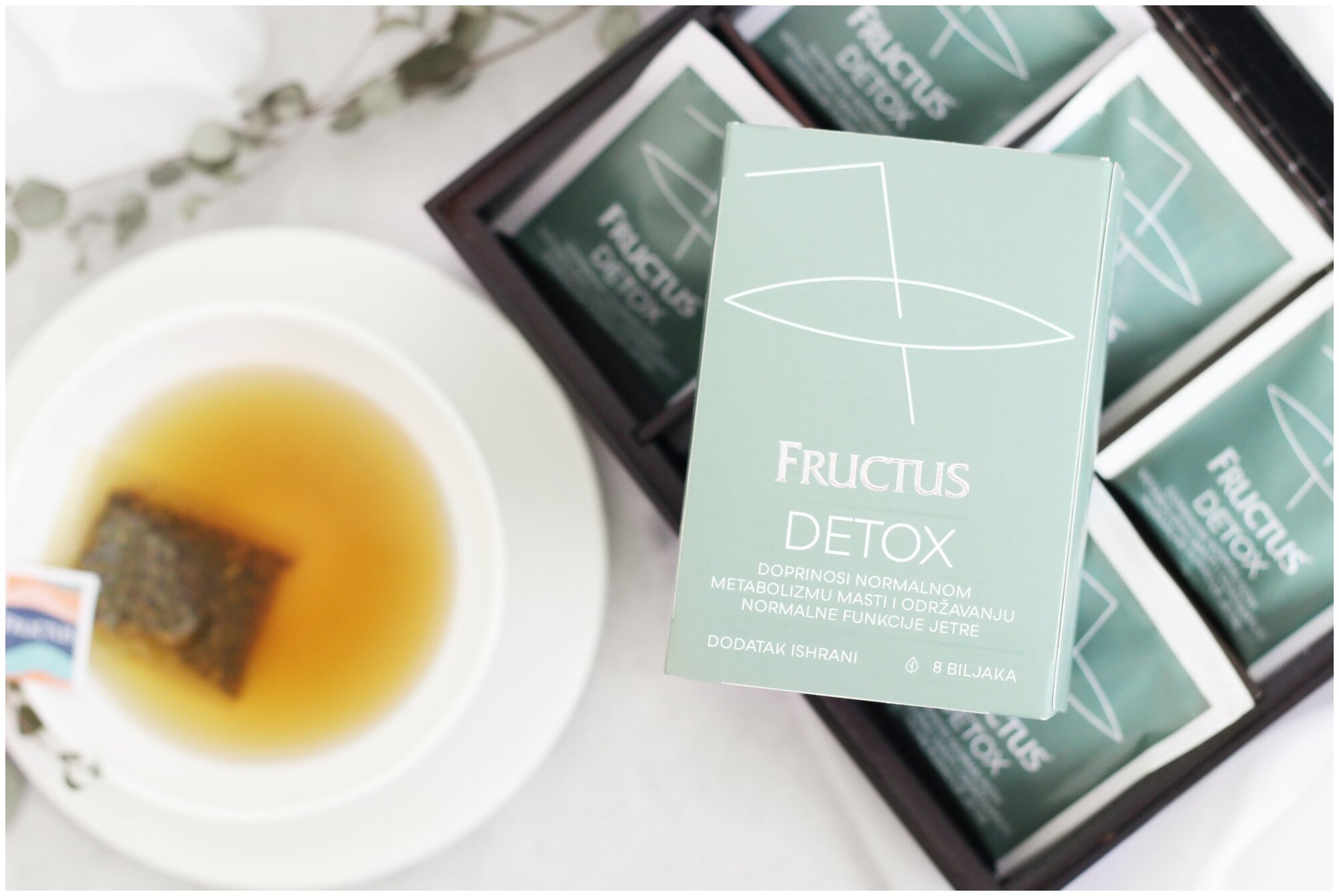 Чай в пакетиках FRUCTUS Detox (Детокс) травяной для очищение организма /Premium, 25 шт - фотография № 3