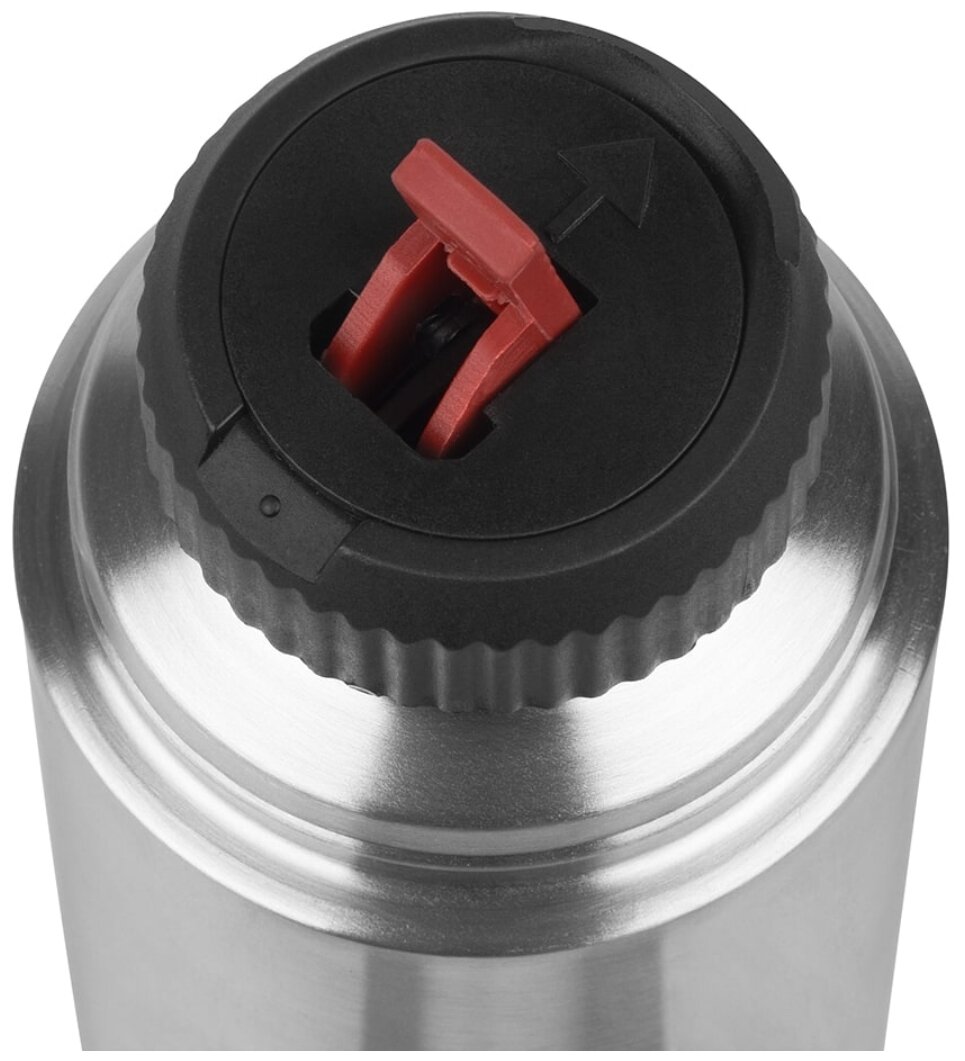 Термос Emsa Senator Safe 618701600, 0.7 л, нержавеющая сталь, с вакуумной чашкой, серебристый - фотография № 5