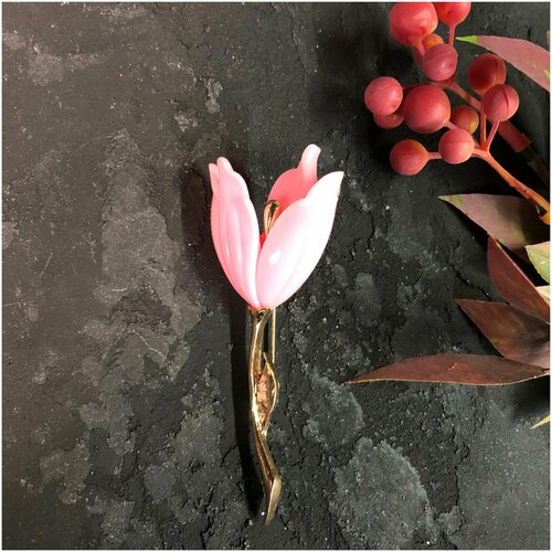 Брошь Wuliangye Yibin, розовый