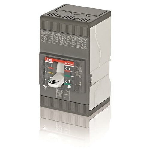 XT1C 160 TMD 40-450 3P F F Автоматичеcкий выключатель 3-полюсный, 40А, 25kA ABB, 1SDA067393R1