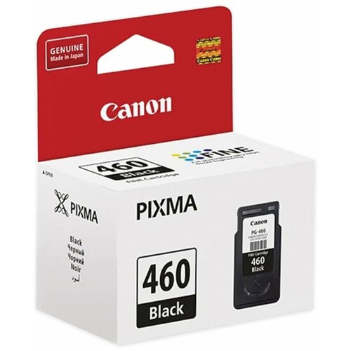 Картридж струйный CANON (PG-460) для Pixma TS5340 черный, оригинальный, 3711C001, 1 шт.