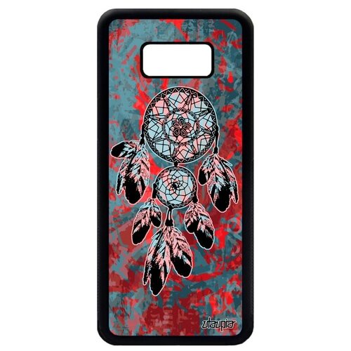 фото Противоударный чехол на телефон // galaxy s8 plus // "ловец снов" талисман индейский, utaupia, серый