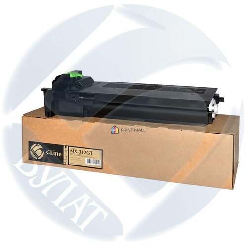 картридж printlight mx 312gt для sharp Тонер-картридж для Sharp AR-5726, MX-M310 (25000 стр.) (Bulat s-Line, Булат) MX-312GT