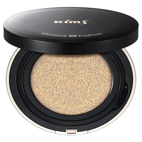 BB-Кушон Kims Moisture BB Cushion (SPF50+/PA+++) (#23, светло-бежевый), 15 г х 2