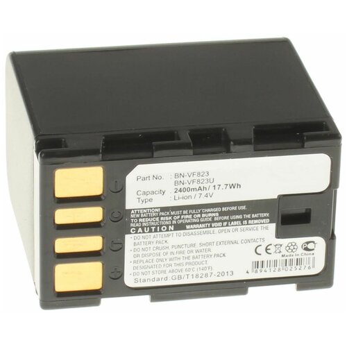 фото Аккумуляторная батарея ibatt 2400mah для jvc gz-hm200ner, для jvc gr-d771, gr-d790, gz-mg120, gz-mg255ac, gz-mg555, gz-mg630au