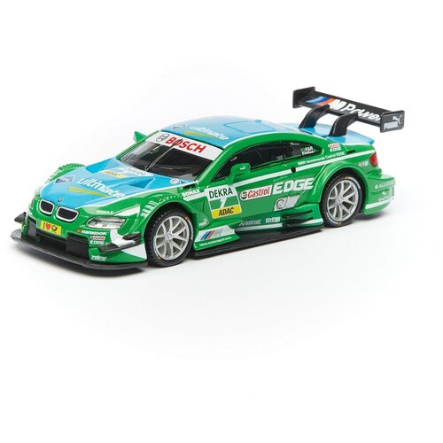 Bburago Машинка металлическая ралли BMW M3 DTM №7 Augusto Farfus, 1:32