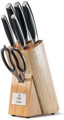 Набор Taller Stratford, 5 ножей, ножницы и подставка