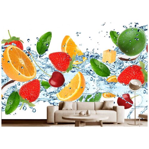 Фотообои Модный Дом Фруктовая Свежесть 270x300 см 6221₽