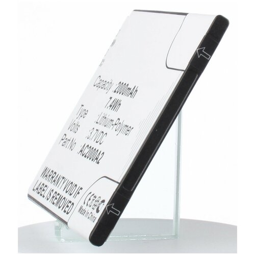 Аккумулятор iBatt iB-U1-M1277 2000mAh для Archos 50c Oxygen, аккумулятор для телефонов archos 50с oxygen