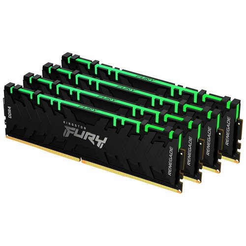 Модуль памяти Kingston 32Gb 4x8Gb 3600MHz DDR4 FURY Renegade RGB KF436C16RBAK432 1991000₽